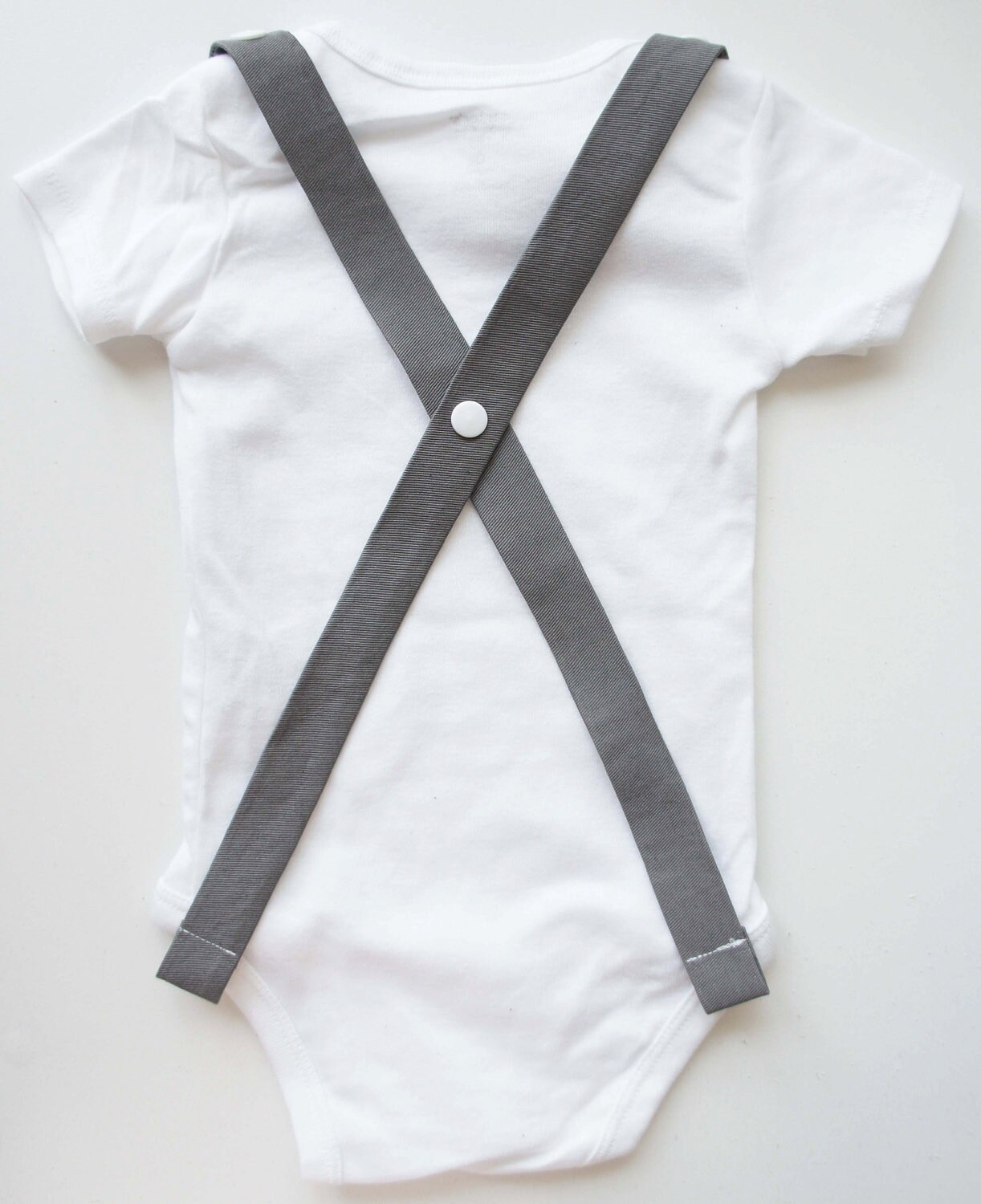 Changeable Baby Boy Tie and Bow Tie Onesie with by LouEmbres