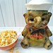 Vintage Chalkware Elephant - Vintage Carnival Elephant Piggy Bank