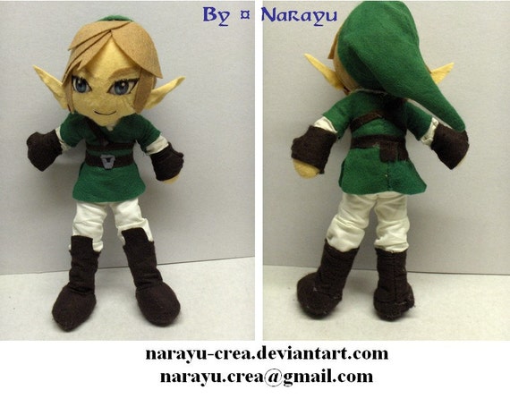 ocarina of time link plush