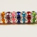 Rhinestone Rondelle Spacers 6mm Multicolor Silver Plated Acrylic Rhinestone Metal Spacer Beads 50 Loose Beads per Package
