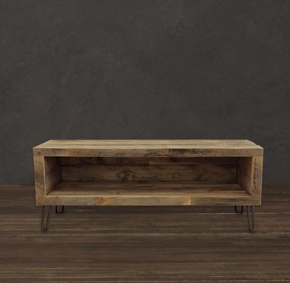 Reclaimed Wood Media Console / TV Stand (48" Long)