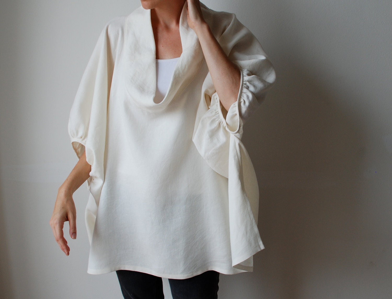 linen smock tops