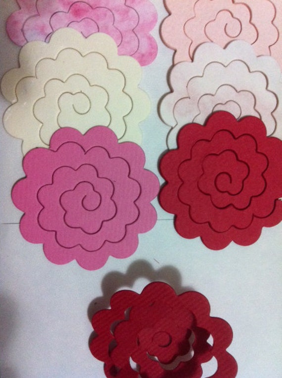 MakeitYourself Paper Roses Diecut Pieces