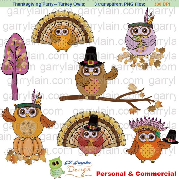 thanksgiving owl clip art - photo #41