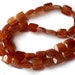 10mm Brown Rhodochrosite Smooth Square Beads For Handmade Jewelry Design Full 16" High Quality Strand