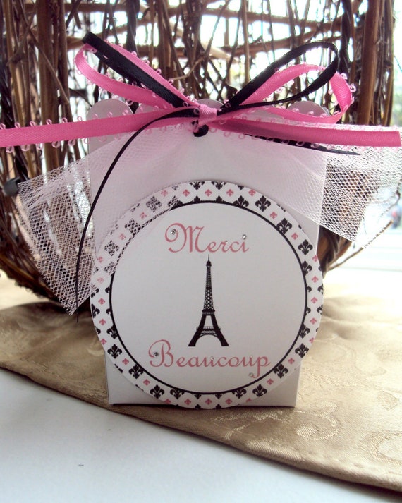 Items similar to Paris Party Favor, Birthday favor on Etsy