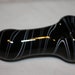 3 1/2 inch White & Black Glass Pipe