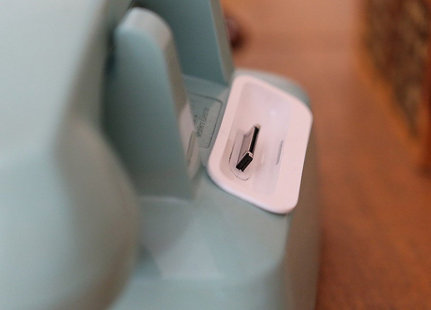 Aqua Rotary Phone iPod/iPhone stereo charger dock v.2.0