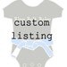 Custom listing for egsbockmier
