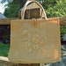Woven Bag / Straw Bag / Resort Bag / Summer Tote / Ethnic Inspired Bag / Woven Floral / Hemp Accessory / Jute Bag