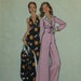 1970s Jacket & Halter Jumpsuit Butterick Pattern 3083 Uncut Size 12 Bust 34"