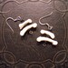 Paw Bone Voodoo Fingers Dangle Earrings