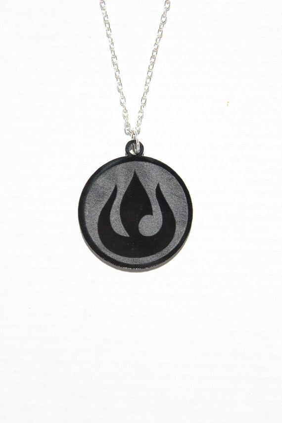 Items similar to Fire Nation necklace on Etsy
