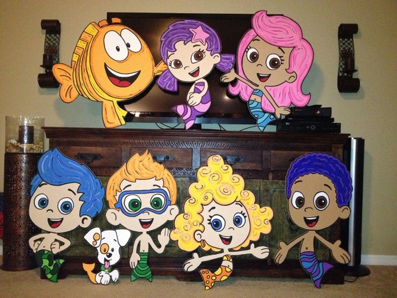 Bubble Guppies Molly Gil Oona Goby Deema