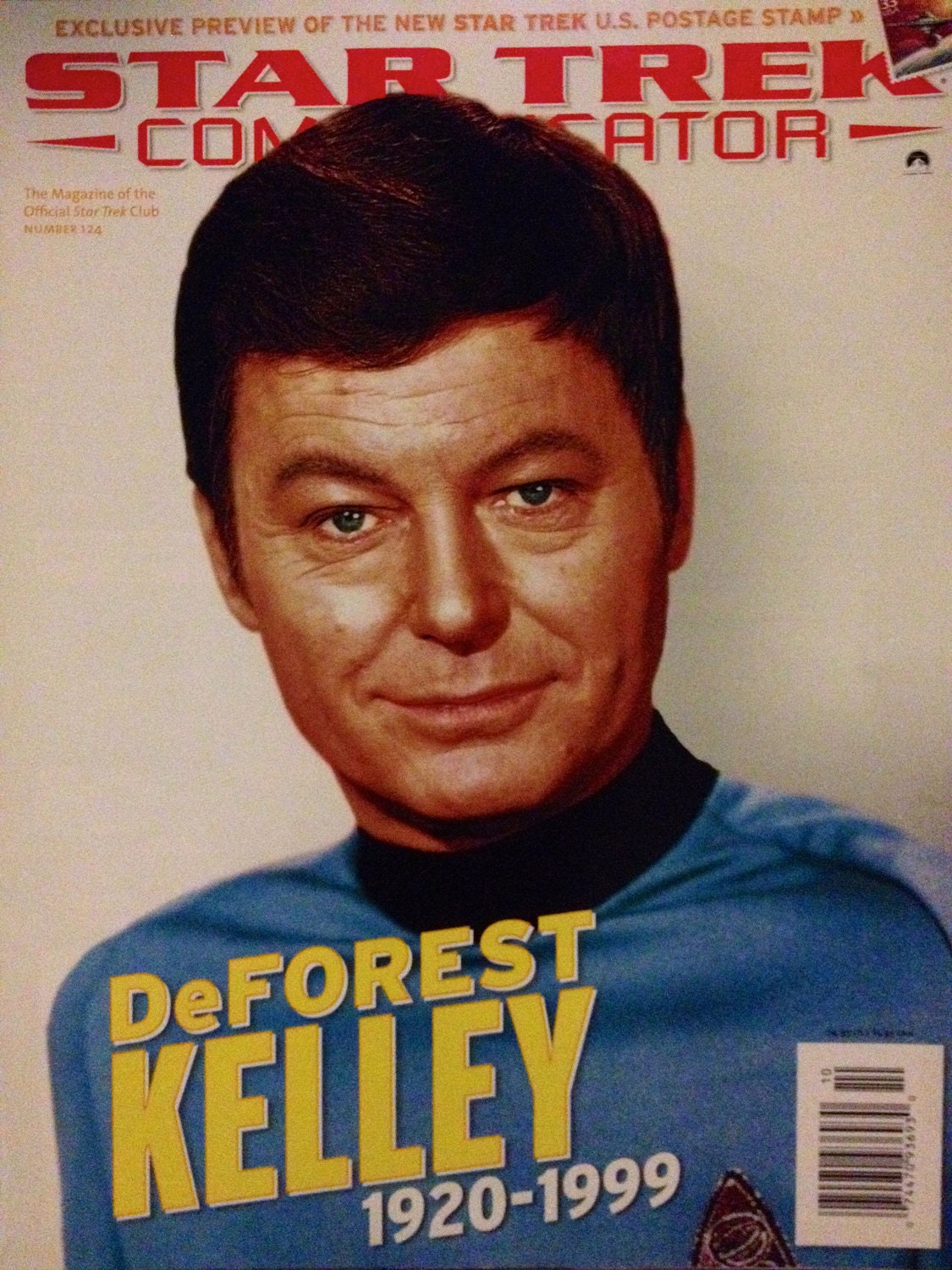 DeForest Kelley Commemorative Star Trek By EstrangedEphemera