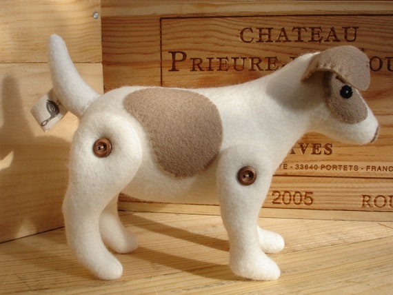 jack russell terrier plush toy