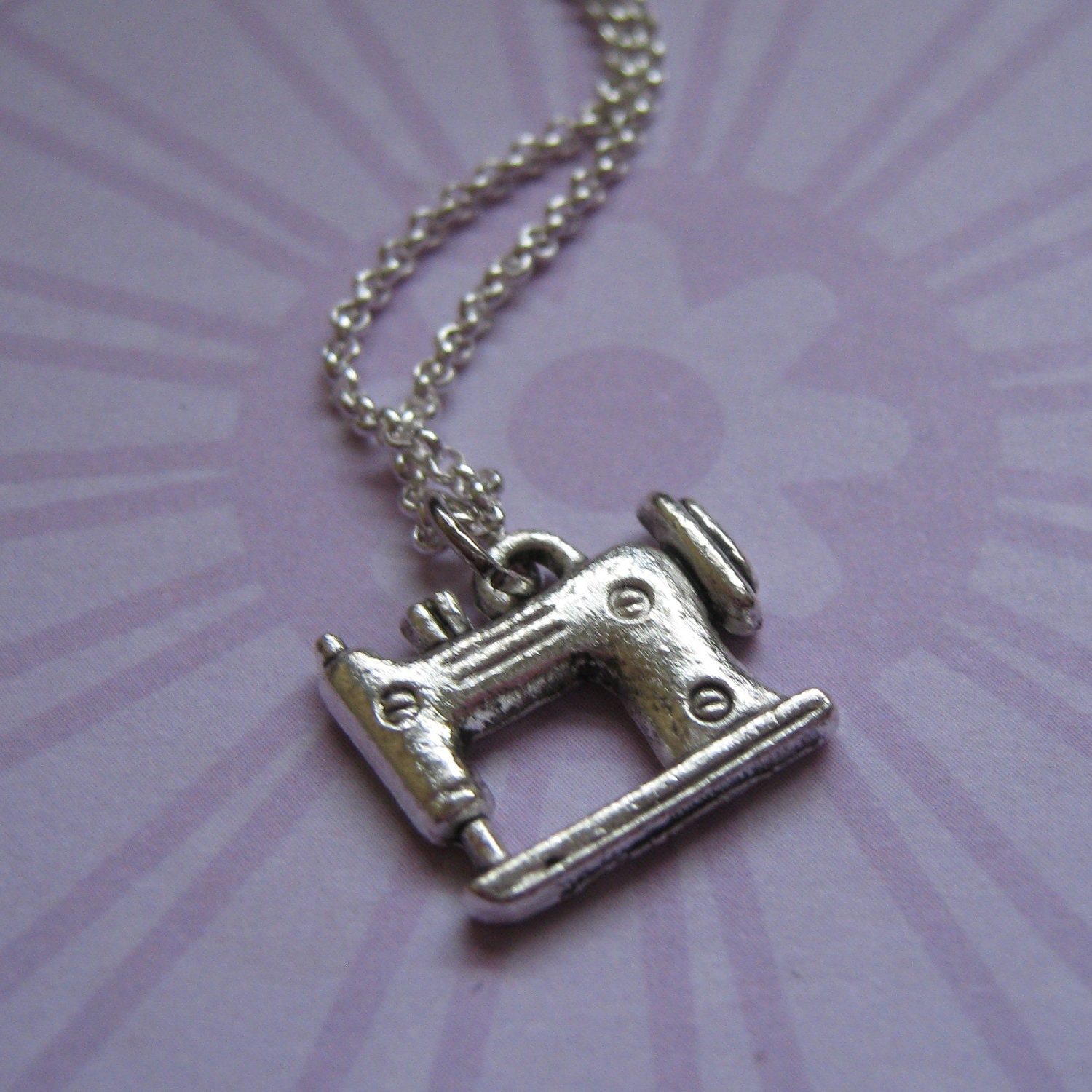 Sewing Machine Necklace