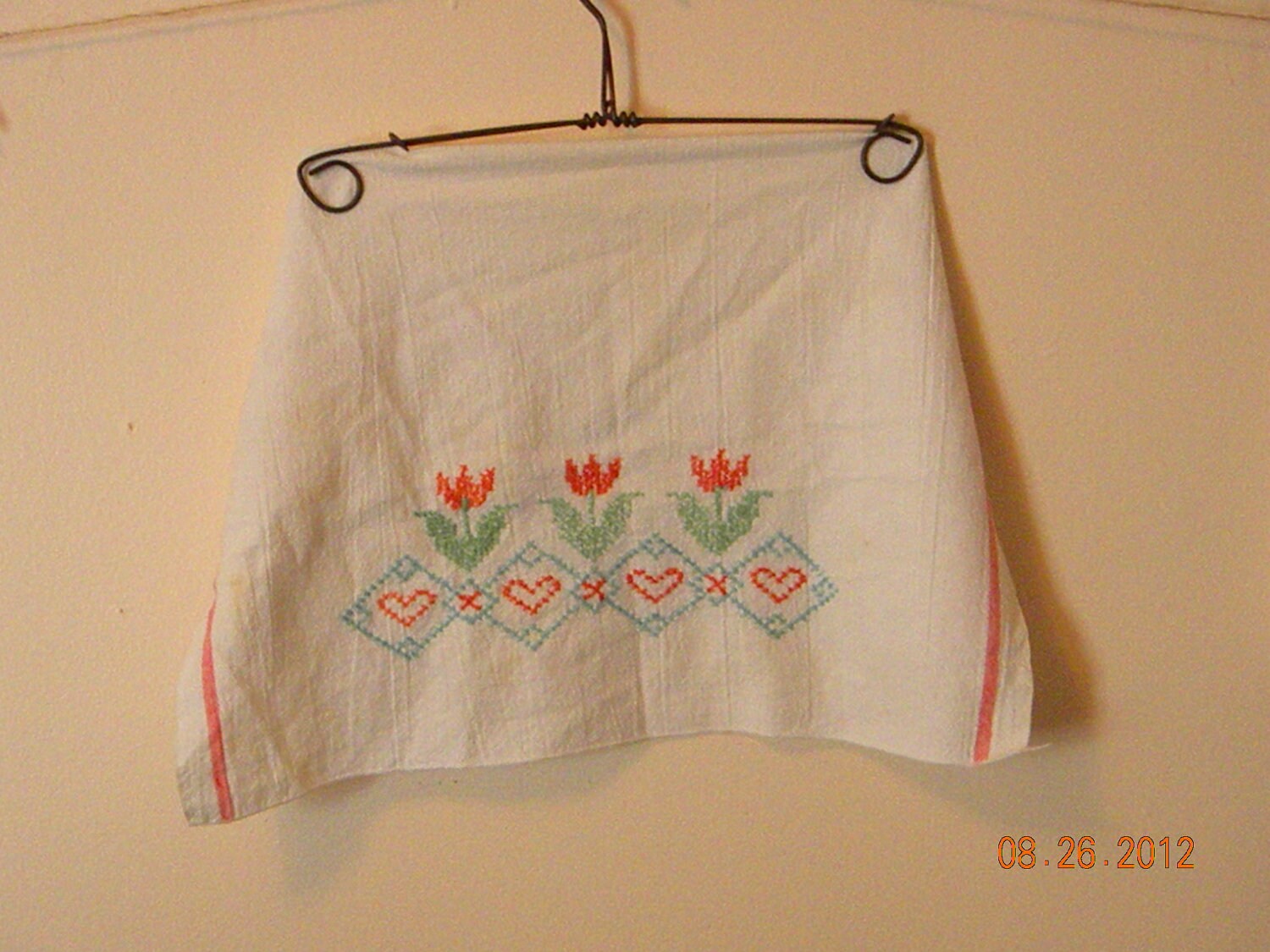 Vintage Dish Towel by ForOliveYou on Etsy