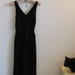 1980s Black Dress Slip