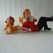 Vintage Cake Topper Retro Teens of Telephones 1950 Teeny Boppers