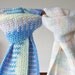 RESERVED FOR SERENA - 2 Knitted warm, cozy yarn tassled scarves in pastel colours - pastel winter scarves - soft colourful scarves