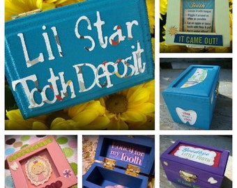 Custom Tooth Fairy Box