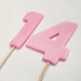 Edible Fondant Number Cake Topper 1 qty single number great for birthday parties