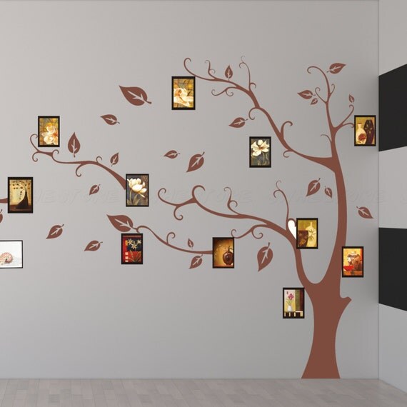 Items similar to photo frame wall decals photo frame decal wall sticker