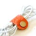 Customized Leather Earpiece Organizer - Subtle