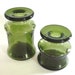 Vintage Eames era Mid Century Danish Modern Dansk IHQ Glass Vase Candle Holder