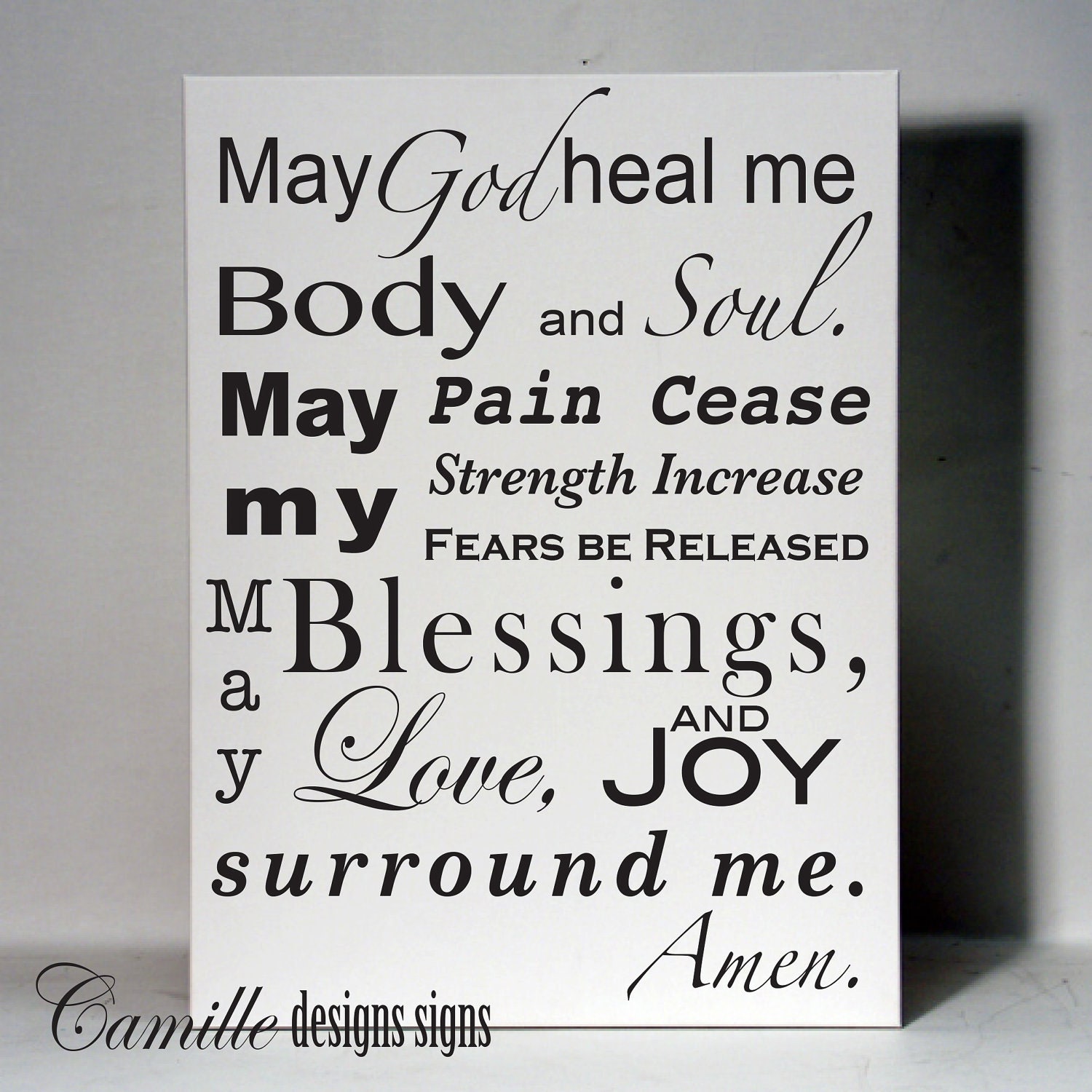 thanks quotes god of Quotes wall Prayer prayer vinyl Healing For Healing