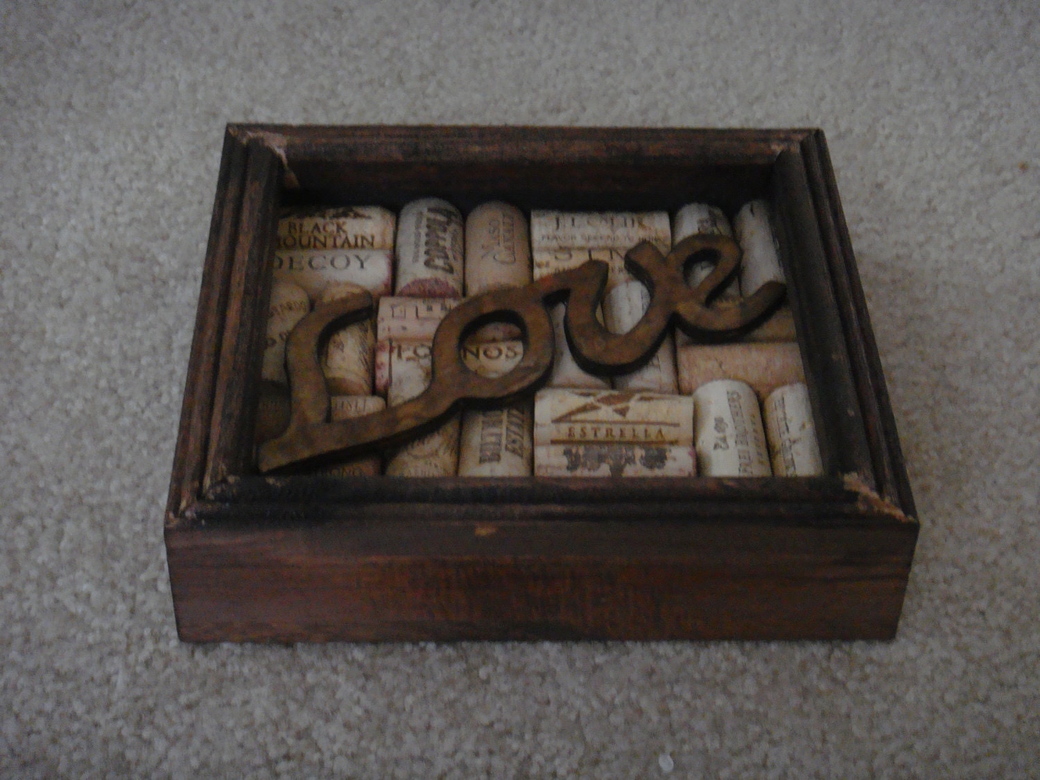 Letter Shadow Box