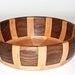 11" Walnut/Cherry Segmented Salad bowl