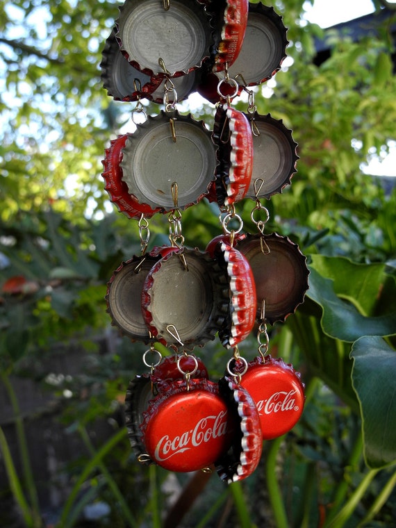 Coca-cola Handmade Custom Bottle Cap Wind Chime