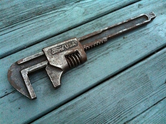 Old ford adjustable wrench #5