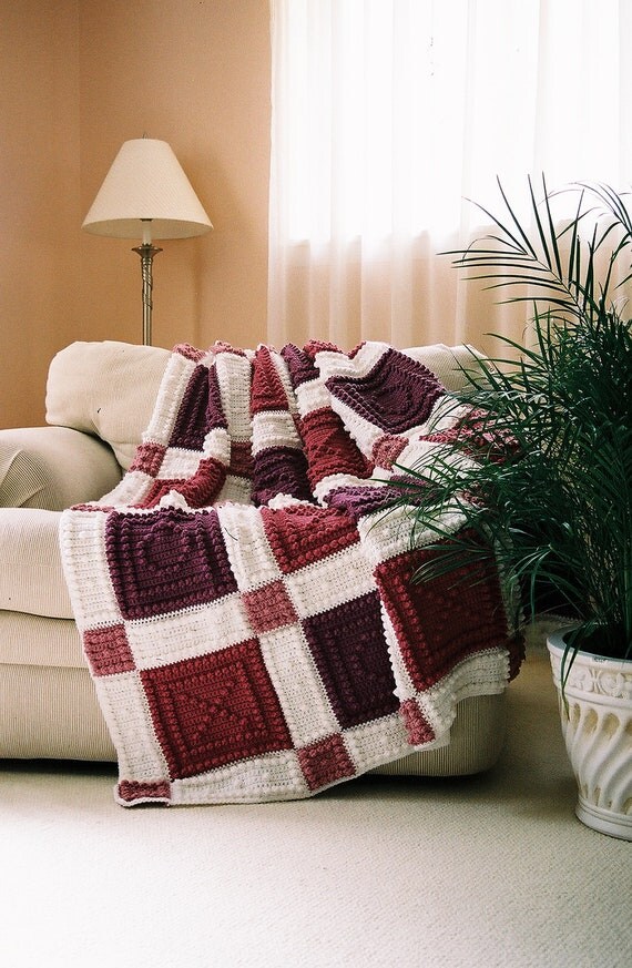 x's to o's how and crochet pattern ColorandShapeDesign U blanket for by crocheted LOVE