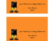 Printable Orange Witch Treat Bag Topper Il_170x135