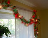 Items similar to Christmas Light Garland on Etsy