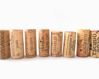Lot of 100 used Wine corks 100 Natural wine corks Real Wine Cork Assorted corks High quality corks
