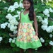 Girls Size 6 Halter Top Dress