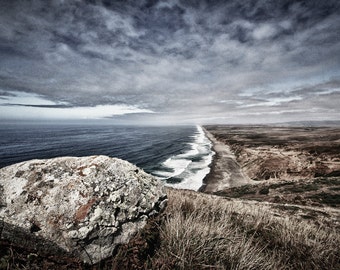 Landscape Photography - Point Reyes Boulder, California - 8x12