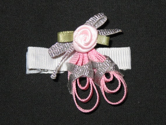 ballet slippers with ribbons