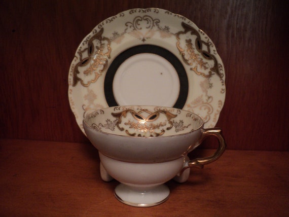 Vintage Royal Sealy fine bone china by pandasvintagecurios on Etsy