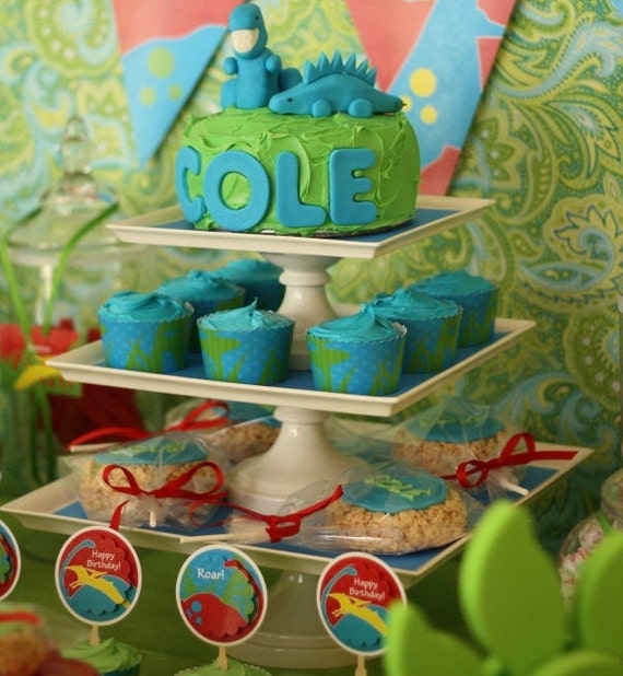 DINOSAUR Birthday PRINTABLE PARTY Collection from The Celebration Shoppe