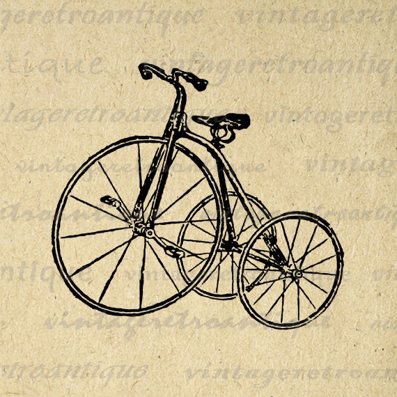 Vintage Bicycle Illustration