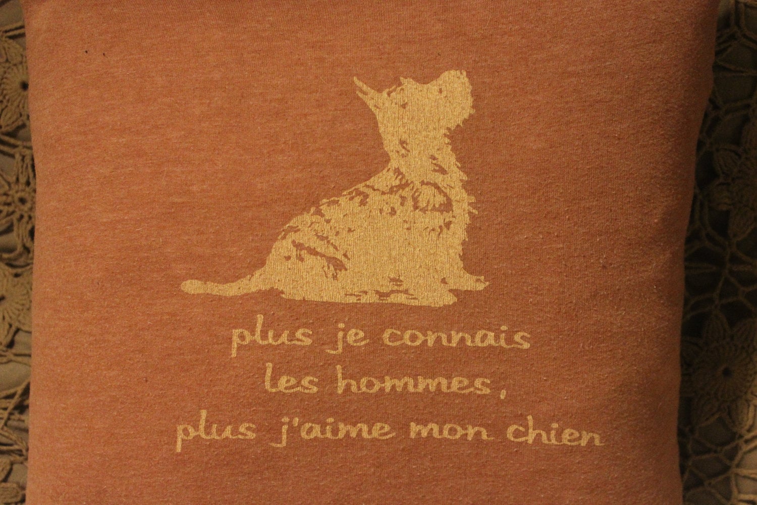 Plus je connais les hommes plus j
