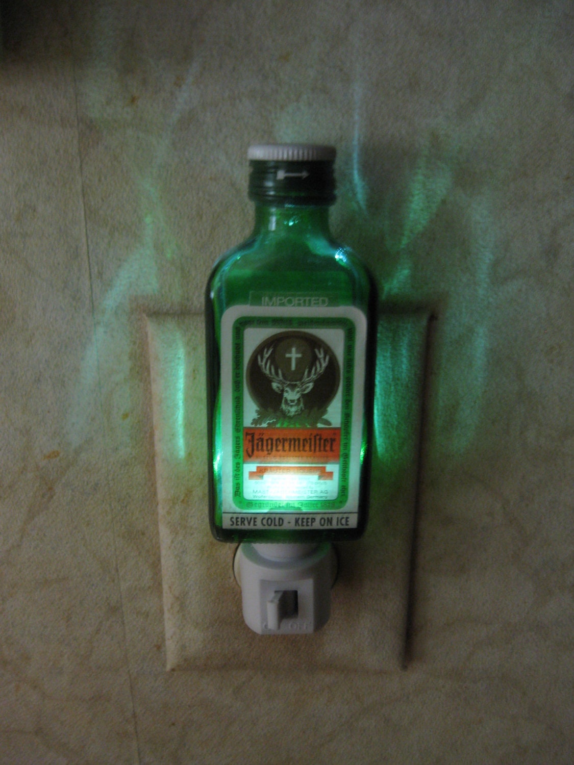 jagermeister glass night light by mrlenterprises on etsy jagermeister glass night light by mrlenterprises on etsy
