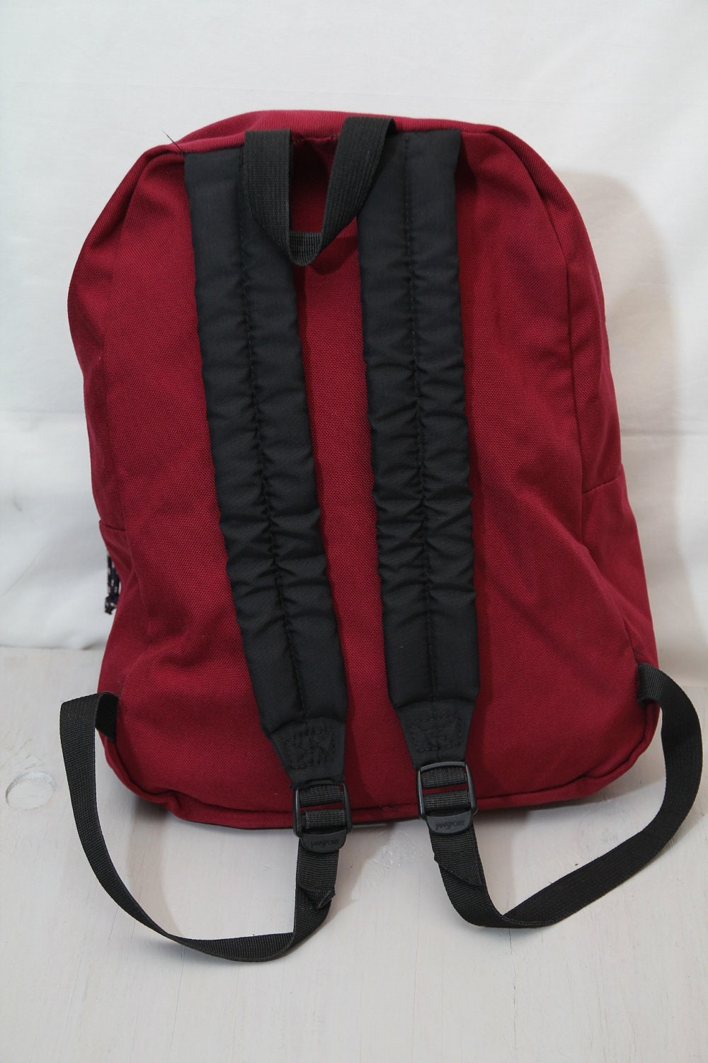 Vintage Jansport Backpack Red 1990s Made In USA