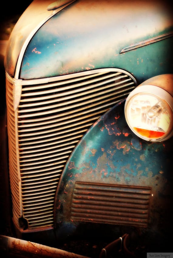 Items similar to Old Chevy Truck - 8x10 Print - Rustic ...