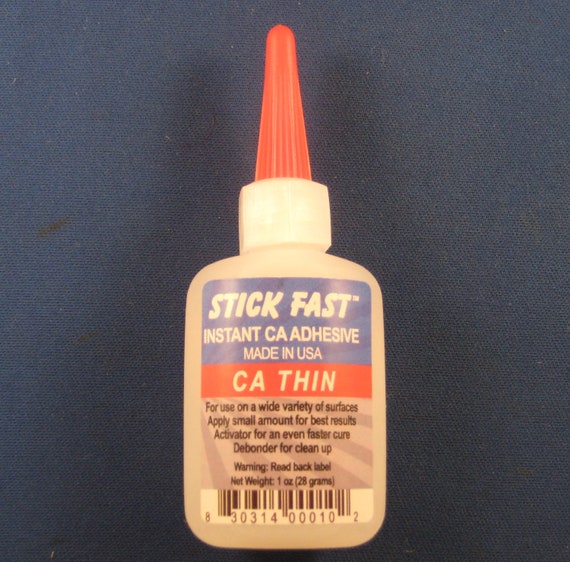 Stick Fast Instant CA Thin Adhesive Super Glue Made In USA 1